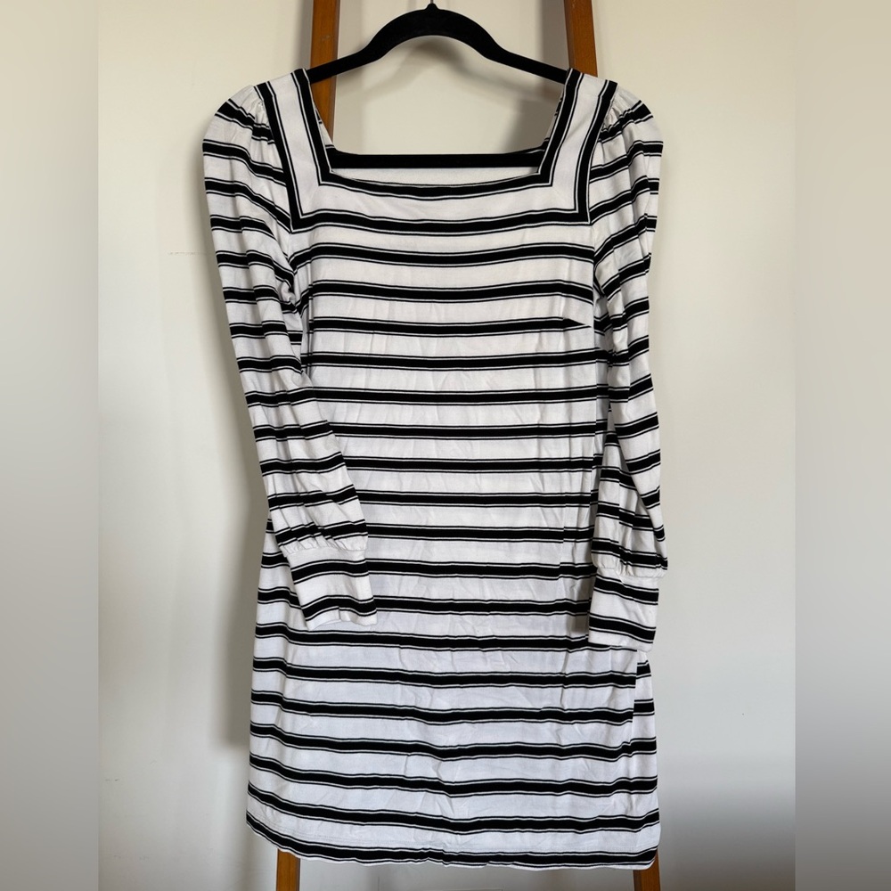 LOFT Striped knit dress